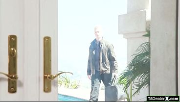 Who can withstand a hot trans babysitter