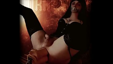 Hornyislut in 24 welcome, Tied up Shemale is fucked hard by two huge dildos attached to a fucking machine in AP – Horror story mini movie – Unconventional