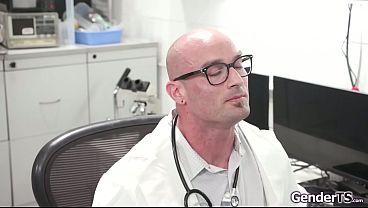 My busty tgirl nurse packs a thick cock